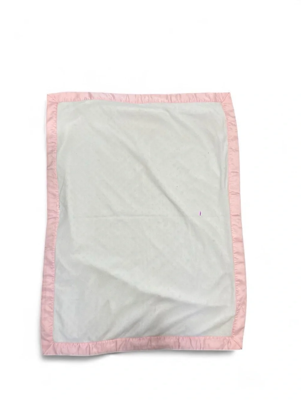 ✨Pink and white blanket with colorful stars and crescent moons✨